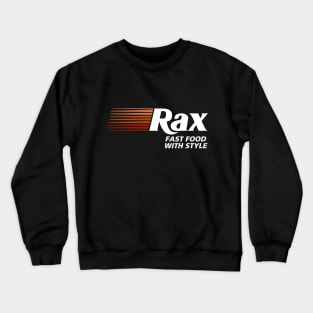 Rax Roast Beef Fast Food Vintage Restaurant Crewneck Sweatshirt